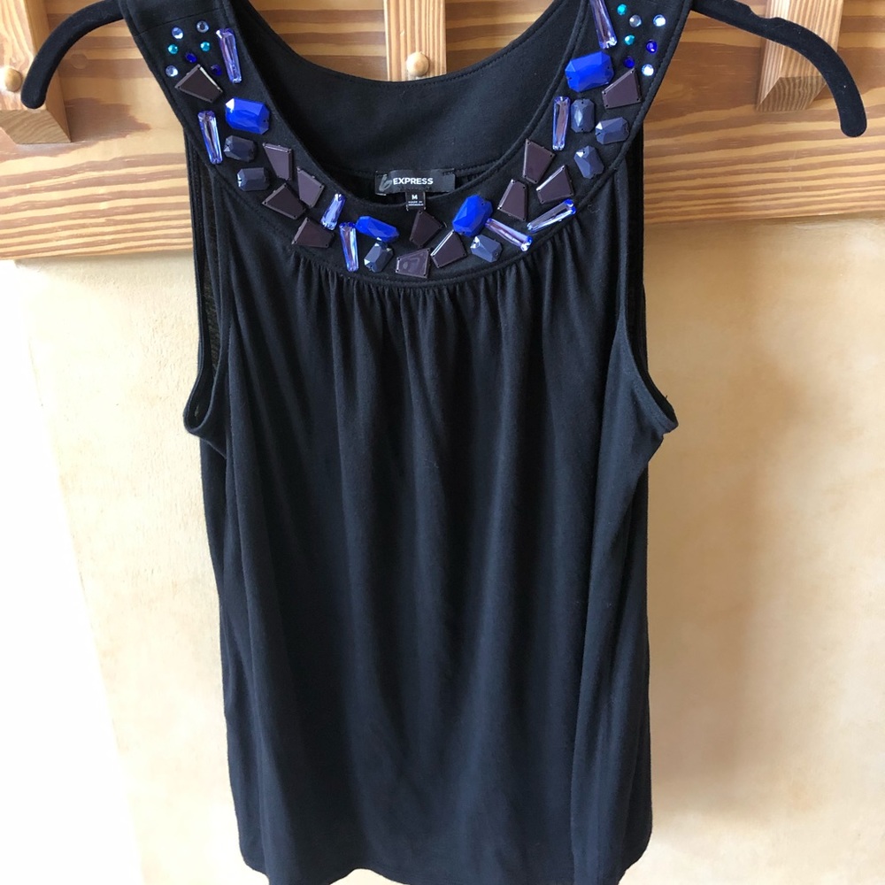 Express Jeweled Tank Top